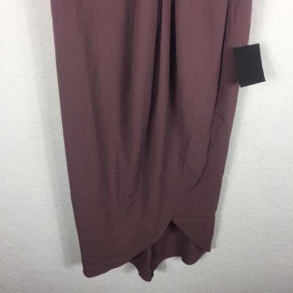 NWT Lulus Reinette Mauve Purple Corset Slip Midi Dress Small Cocktail Wedding - Picture 11 of 15